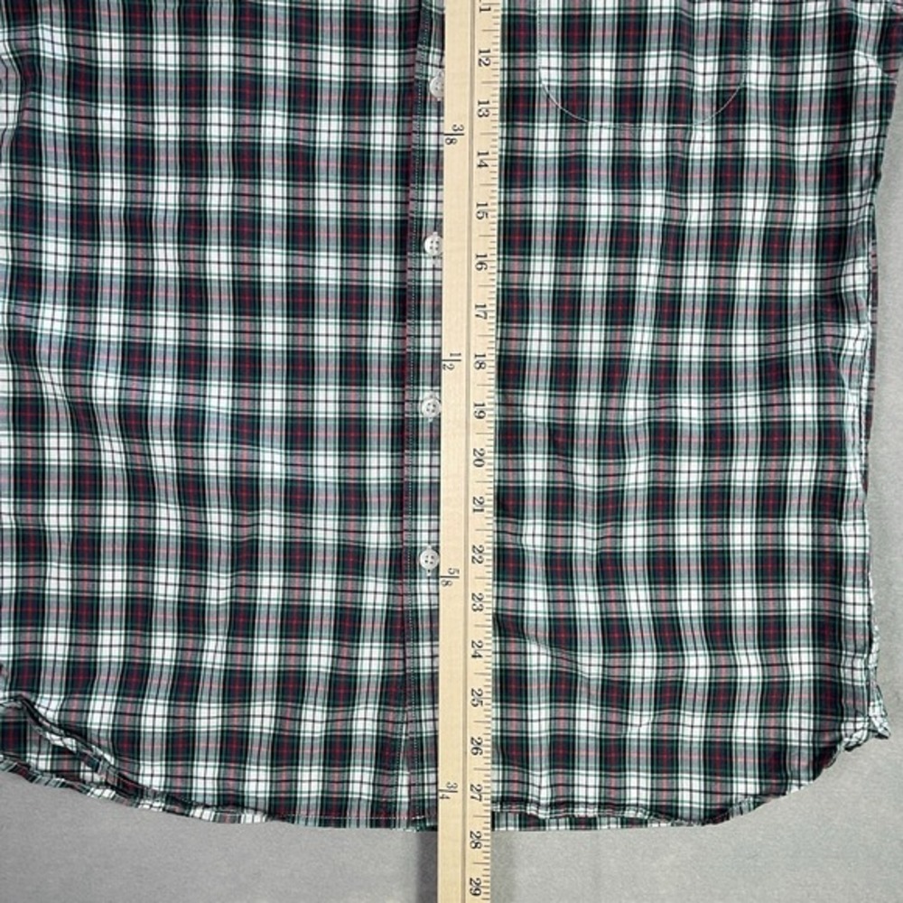 J. Crew Long Sleeve Dress Shirt Men Small‎ Plaid Check Casual Office Business - Picture 5 of 8